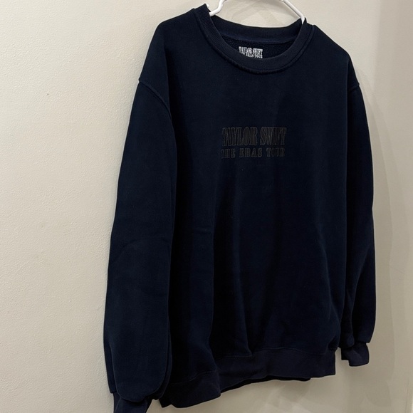Taylor Swift Tops - Taylor Swift Navy Crewneck Sweatshirt - Eras Tour - navy blue - XL